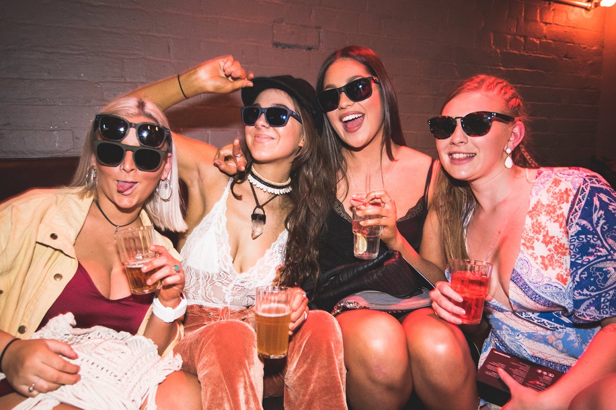 NIKE SB SUNWEAR LAUNCH PARTY, MELBOURNE - Sunglasses at night...