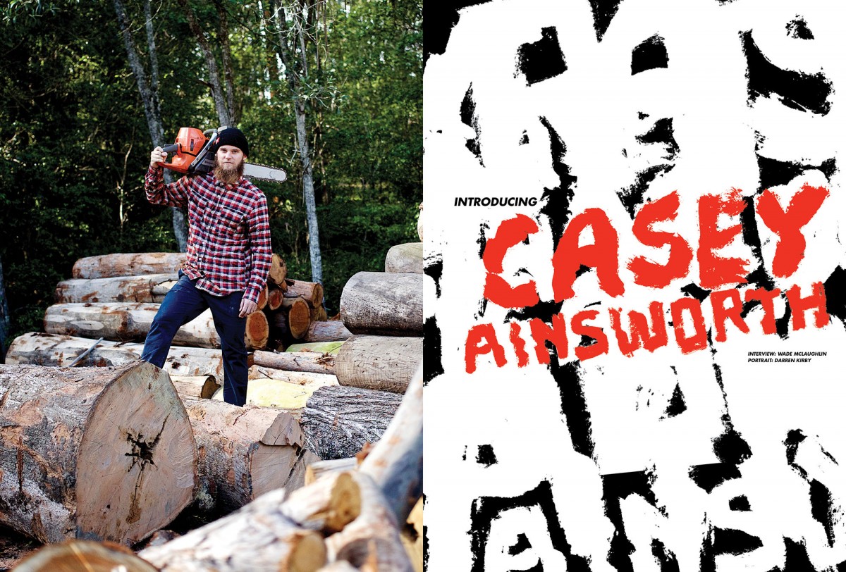 CASEY AINSWORTH INTERVIEW | ISSUE #34 - Venomous pets, chainsaws and Japanese killer bees....