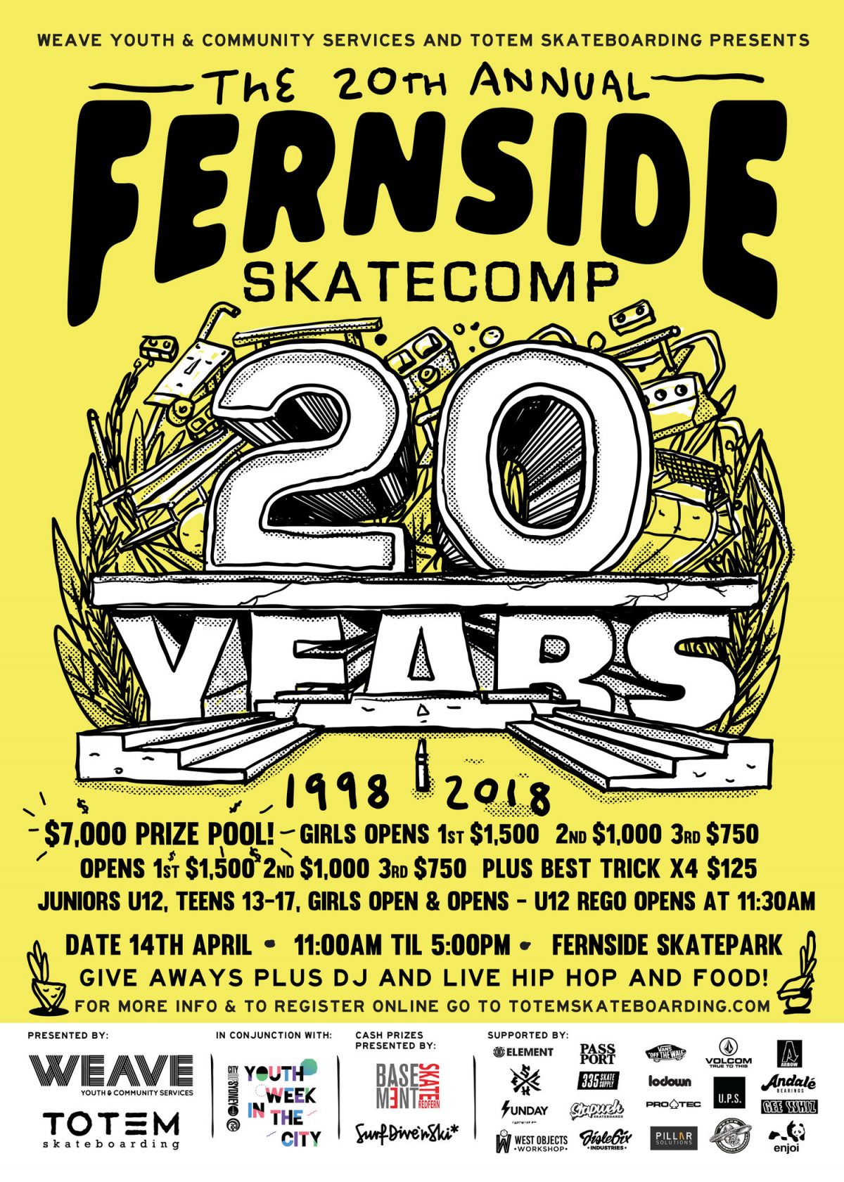 Fernside Skate Comp - The 20th!!